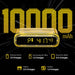 Shargeek Starship Seer 10000mAh Power Bank - Black (SP035B) - Gsus4