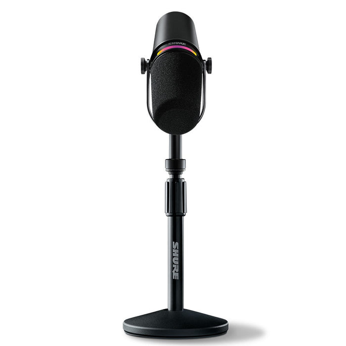 SHURE | Motiv MV7+ | USB / XLR | Dynamic Podcasting Microphone | w/ LED Touch Panel (Black)