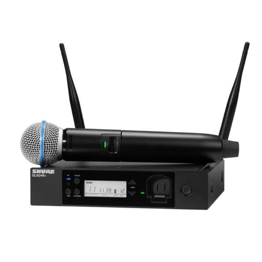 Shure | GLX - D | GLXD24R/Beta58A | Digital Wireless Handheld Microphone System | Rackable (SHR - GLXD24R+B58) - Gsus4