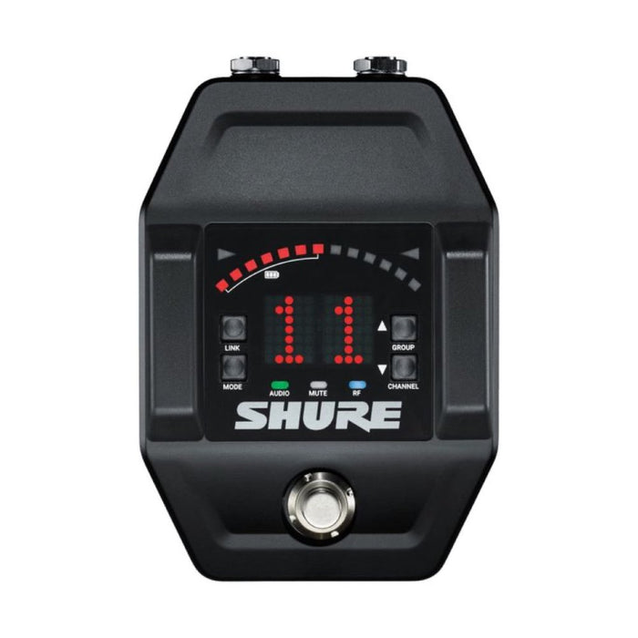 SHURE | GLXD16+ | DUAL Band Wireless Guitar Pedal System | w/ Built - in Tuner (SHR - GLXD16+) - Gsus4