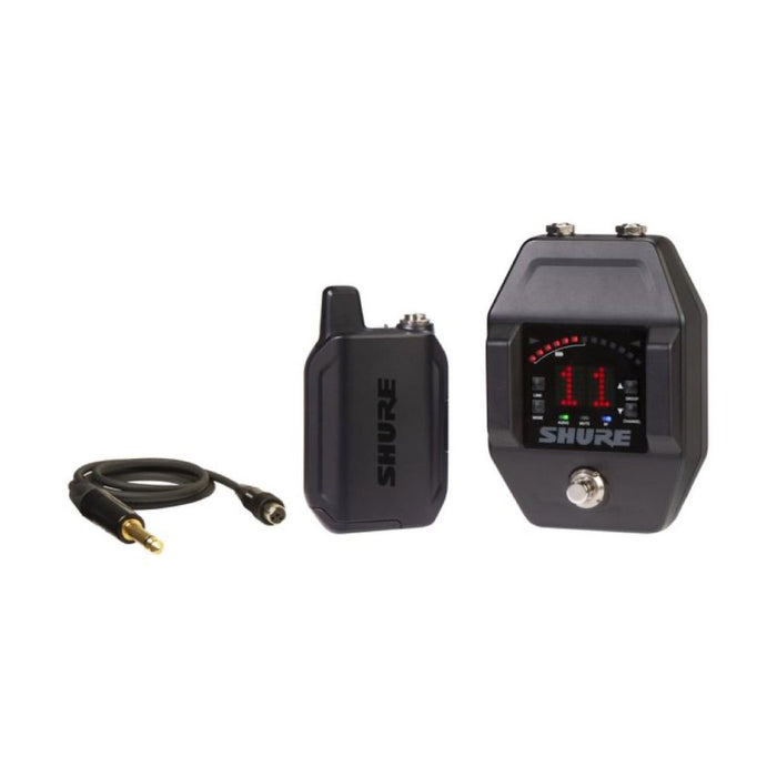 SHURE | GLXD16+ | DUAL Band Wireless Guitar Pedal System | w/ Built - in Tuner (SHR - GLXD16+) - Gsus4