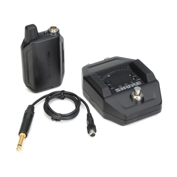 SHURE | GLXD16+ | DUAL Band Wireless Guitar Pedal System | w/ Built - in Tuner (SHR - GLXD16+) - Gsus4