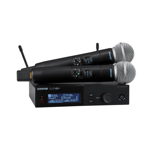 Shure SLX-D-24D2/S58 Digital SM58 Dual Handheld Wireless System (H58 Band)