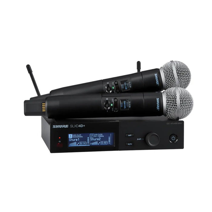 Shure SLX-D-24D2/S58 Digital SM58 Dual Handheld Wireless System (H58 Band)