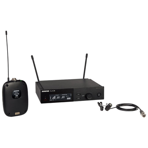 SHURE | SLX - D | SLXD14 | Wireless Lapel System | w/ WL185 Mic, SLXD4 Receiver & SLXD1 Transmitter (SHR - SLXD14W85L57) - Gsus4