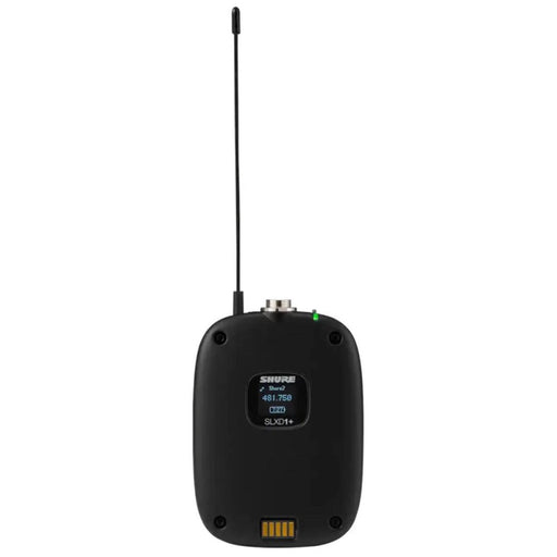 SHURE SLXD1+ Plus Digital Wireless Bodypack Transmitter (H58) (SHR-SLXD1+H58) - Gsus4
