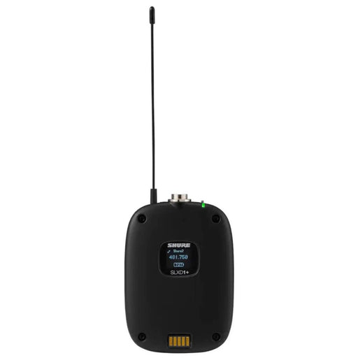 Shure SLXD1+ (Plus) Wireless Bodypack Transmitter (H58) (SHR-SLXD1+H58) - Gsus4