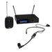 Shure Wireless Digital Headworn System SLXD1+ Tx; SM35 Mic; SLXD4+ Rx; Frequency H58 = 520-606 MHz
