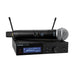 Shure Wireless Digital Handheld System SLXD2+ Tx; SM58 Mic; SLXD4+ Rx; Frequency H58 = 520-606 MHz