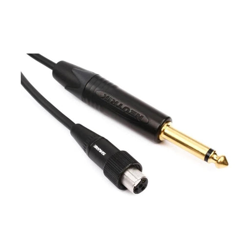 SHURE | WA306 | 1/4" TS to TA4F Cable | Instrument Cable for Wireless Bodypack | For U1 UC1 ULX1 UR1 SLXD1 PGX1 | Back - Order (SHR - WA306) - Gsus4
