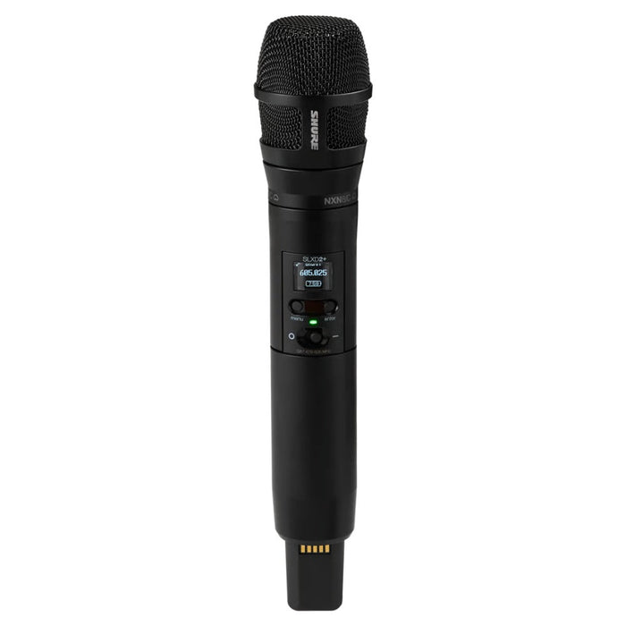 Shure Wireless Digital Transmitter Handheld SLXD2+ Tx/Nexadyne 8 Cardioid Black; H58 = 520-606 MHz