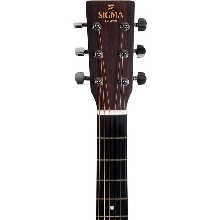 Sigma DMC-STE+ Dreadnought Cutway with Electronics