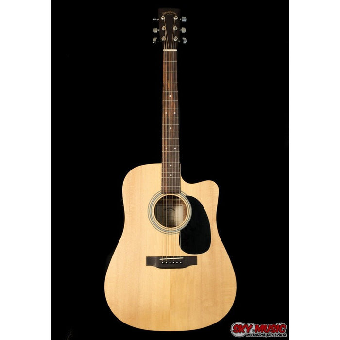 Sigma DMC-STE+ Dreadnought Cutway with Electronics
