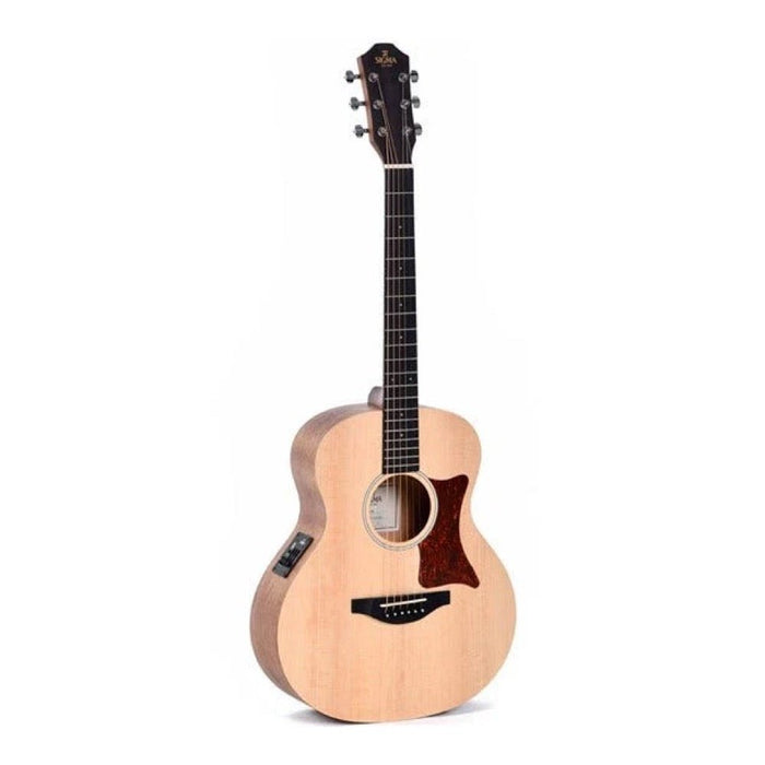 Sigma | GSME | Short - Scale Acoustic Guitar | Solid Sitka Spruce Top | w/ Pickup (GSME) - Gsus4