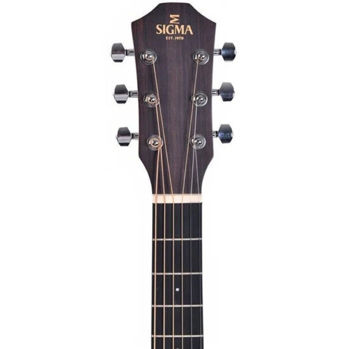 Sigma | GSME | Short - Scale Acoustic Guitar | Solid Sitka Spruce Top | w/ Pickup (GSME) - Gsus4