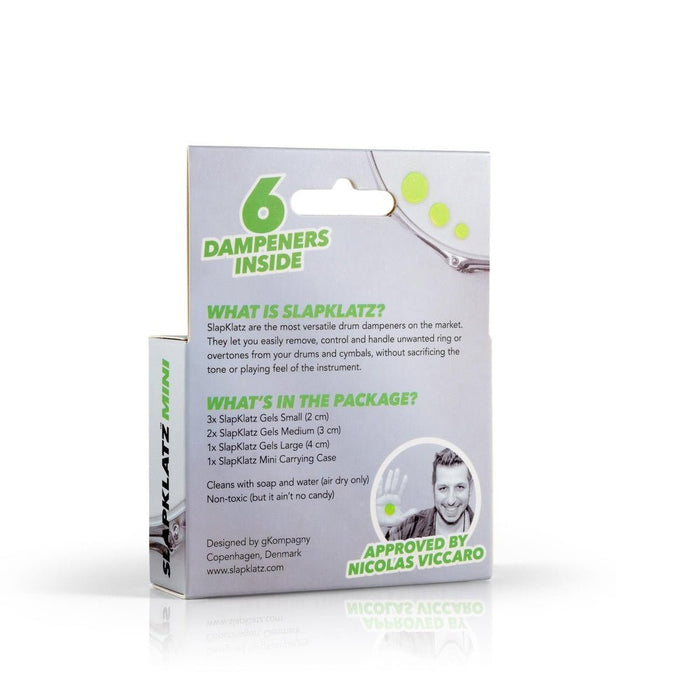 SlapKlatz MINI Damper Gels - Alien Green (SLAPMI-AG) - Gsus4