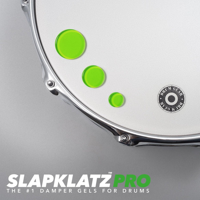 SlapKlatz PRO Damper Gels - Alien Green (SLAPPRO-AG) - Gsus4