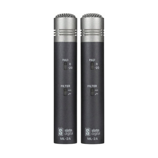 Slate Digital | ML - 2A | Small - Diaphragm Condenser Modeling Microphone | Matched Pair (SS-SLATE-ML2A-PAIR) - Gsus4