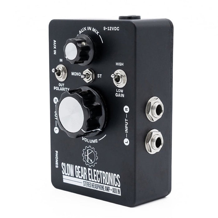 Slow Gear Electronics | Pedalboard IEM Headphone Amp | w/ Stereo AUX input (SGE - HEADPHONE - AMP) - Gsus4