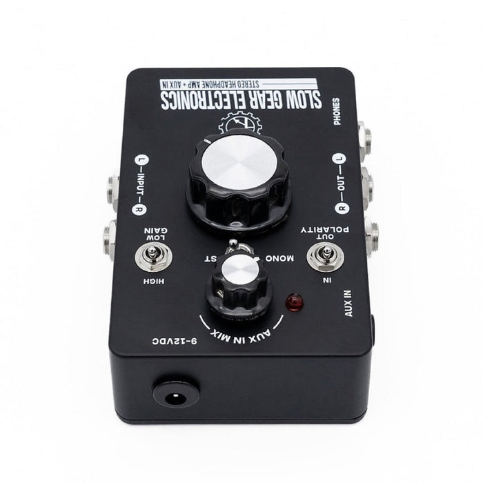 Slow Gear Electronics | Pedalboard IEM Headphone Amp | w/ Stereo AUX input (SGE - HEADPHONE - AMP) - Gsus4