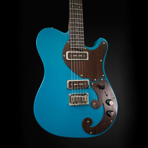 Solace Instruments NZ Southern Deluxe Torea Blue Swamp Ash w/ P90s (Solace Instruments Southern Deluxe - ToreaBlue) - Gsus4