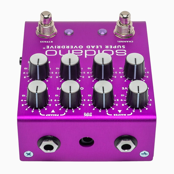 soldano super lead overdrive pedal Soldano | SLO PLUS | Super Lead Overdrive | Purple Edition | 2-Channel Preamp / Overdrive / Distortion