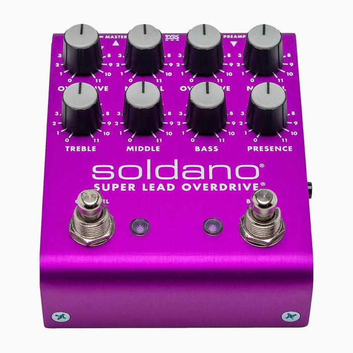 Soldano | SLO PLUS | Super Lead Overdrive | Purple Edition | 2 - Channel Preamp / Overdrive / Distortion (SL - SLO - PL - PED - P) - Gsus4