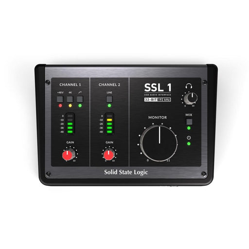 Solid State Logic | SSL 1 | 2 IN 2 Out 32Bit USB - C Audio Interface w/ Legacy 4K (SS-1) - Gsus4