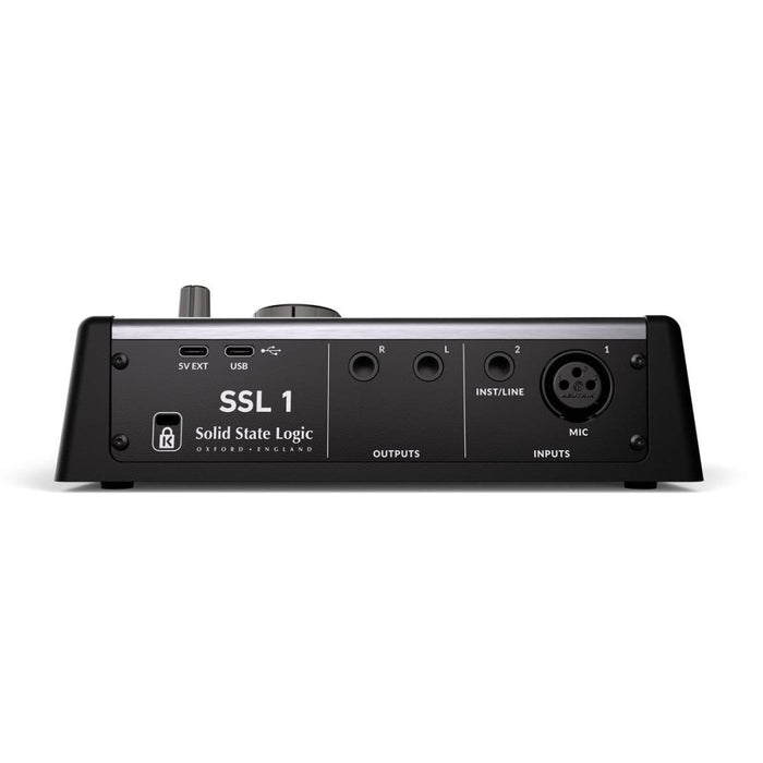 Solid State Logic | SSL 1 | 2 IN 2 Out 32Bit USB - C Audio Interface w/ Legacy 4K (SS-1) - Gsus4