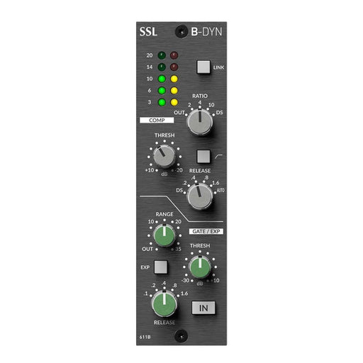 Solid State Logic | SSL B - DYN | 500 Series | 4000 B Dynamics Compressor (SS - 4KB - 500) - Gsus4