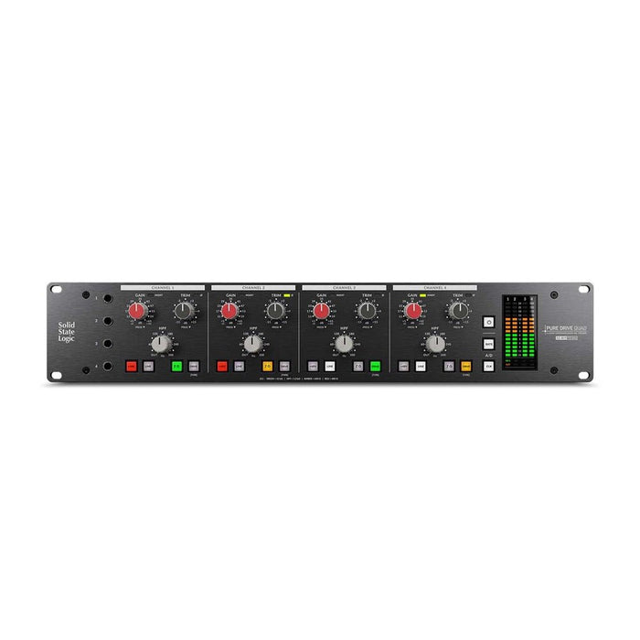 Solid State Logic | SSL PURE DRIVE Quad | 4 - Channel Microphone Preamp (SS - PD - QUAD) - Gsus4