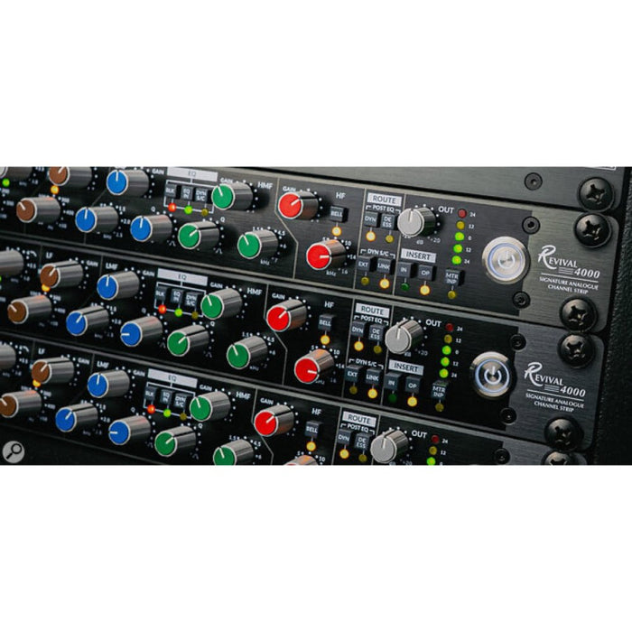 Solid State Logic | SSL Revival 4000 | Analog Channel Strip | Mic Preamp, DeEsser, Dynamic, Filter / EQ & more (SS - REVIVAL - 4000) - Gsus4