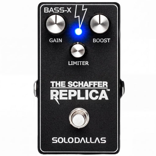 Solodallas | The Schaffer Replica BASS - X | Boost, Limiter & Expander For Bass (Solodalls-Bass-X) - Gsus4