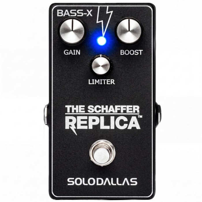 Solodallas | The Schaffer Replica BASS - X | Boost, Limiter & Expander For Bass (Solodalls-Bass-X) - Gsus4