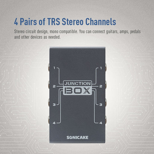 Sonicake - Junction Box - Guitar Utility Pedal (QCS-02) - Gsus4