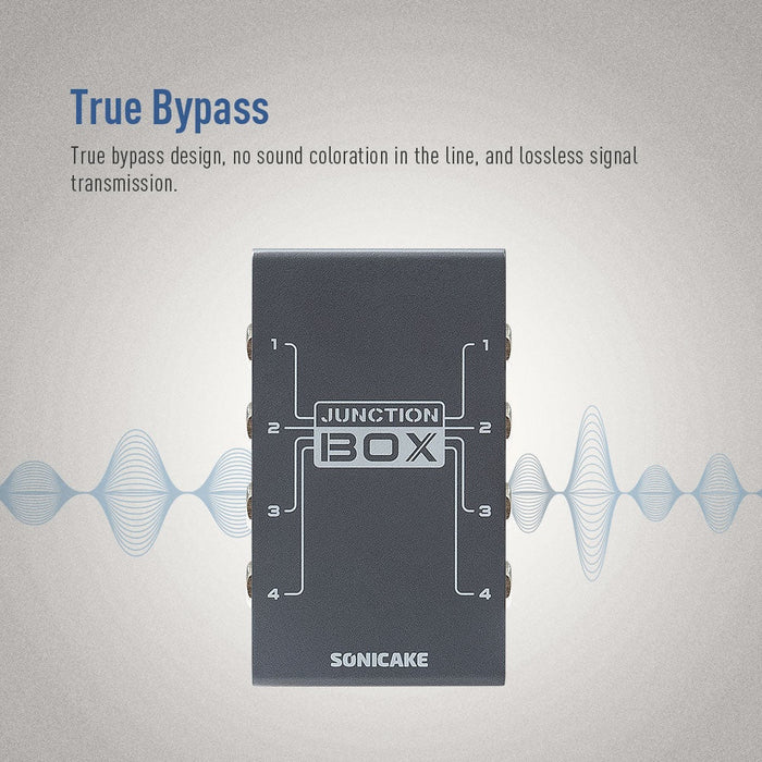 Sonicake - Junction Box - Guitar Utility Pedal (QCS-02) - Gsus4