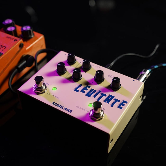 Sonicake - Levitate Delay & Reverb - Dual Guitar Pedal (QDS-02) - Gsus4