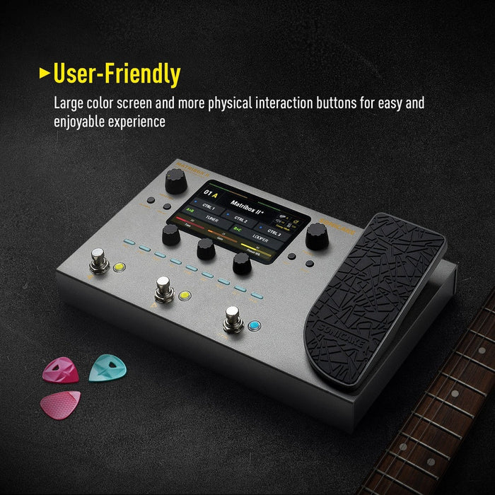 Sonicake - Matribox II - Multi-Effects Guitar Pedal (QME-100) - Gsus4