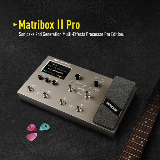 Sonicake - Matribox II Pro - Multi-Effects Guitar Pedal (QME-200) - Gsus4