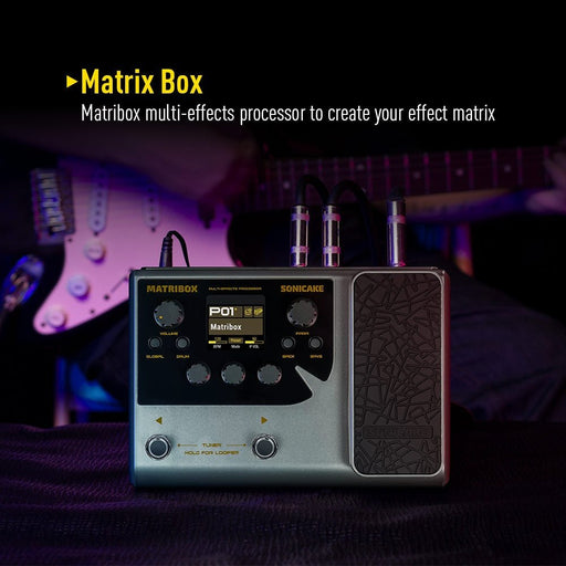 Sonicake - Matribox - Multi-Effects Guitar Pedal (QME-50) - Gsus4