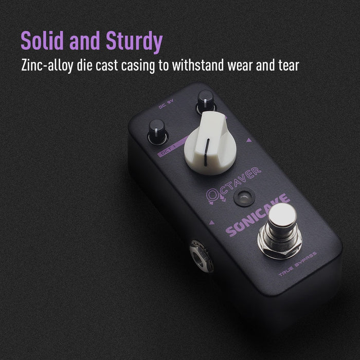 Sonicake - Octaver - Mini Guitar Pedal (QSS-19) - Gsus4