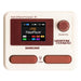 Sonicake Pocket Master Portable Mini Guitar Amp Modeller & Multi FX w/ Bluetooth & NAM - White / Brown (QME-10WH) - Gsus4