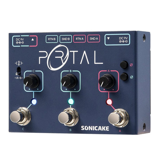 Sonicake - Portal Series/Par ABY- Dual Guitar Pedal (QDS-06) - Gsus4