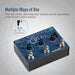 Sonicake - Portal Series/Par ABY- Dual Guitar Pedal (QDS-06) - Gsus4