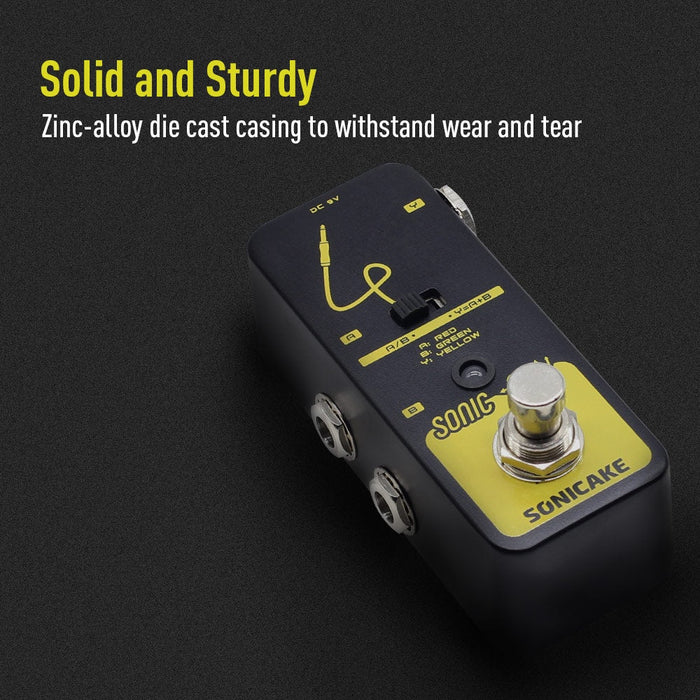 Sonicake - Sonic ABY - Mini Guitar Pedal (QSS-23) - Gsus4