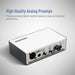 Sonicake - Sonic Cube II - USB-C Audio Interface for Guitarists w Live Stream & Loopback (QAI-23) - Gsus4