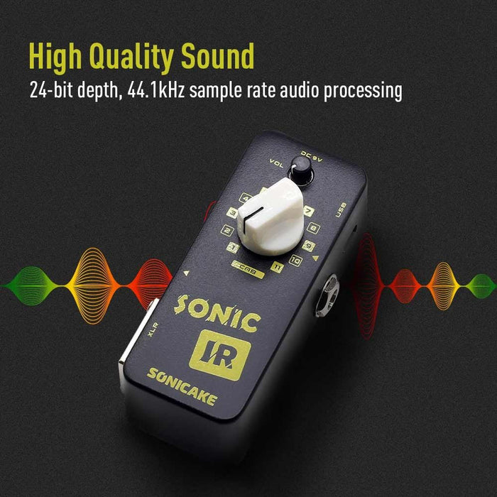 Sonicake - Sonic IR (Impulse Response Pedal) - Mini Guitar Pedal (QSS-12) - Gsus4