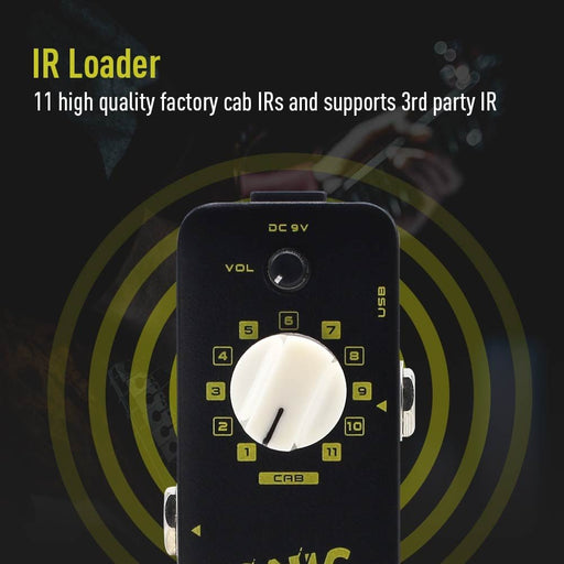 Sonicake - Sonic IR (Impulse Response Pedal) - Mini Guitar Pedal (QSS-12) - Gsus4