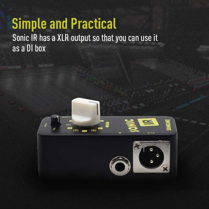 Sonicake - Sonic IR (Impulse Response Pedal) - Mini Guitar Pedal (QSS-12) - Gsus4