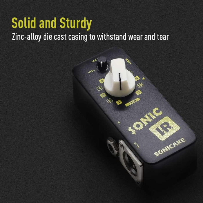 Sonicake - Sonic IR (Impulse Response Pedal) - Mini Guitar Pedal (QSS-12) - Gsus4